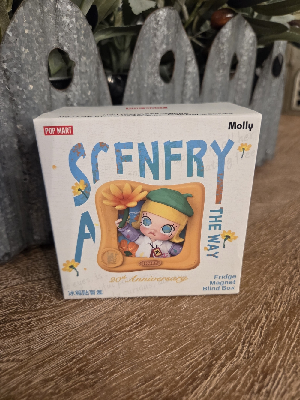 Molly 20th Anniversary Scenery Fridge Magnet - Blindbox